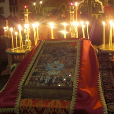 Analogion_Kerzen_Ikonostase