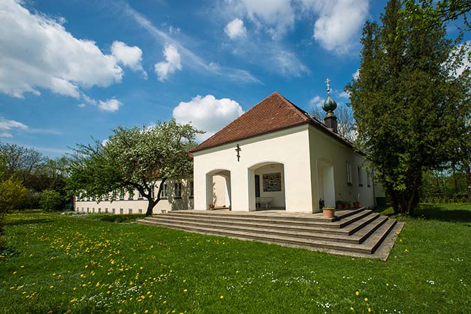 Ansicht Kloster Hiob von Počaev